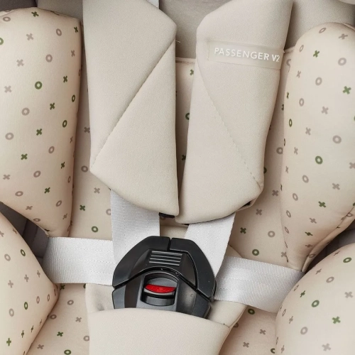 Характеристики Автокресло детское Happy Baby Passenger V2, stone, серый, 0/1/2