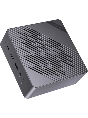 Мини-ПК CHUWI AuBox Nettop, AMD Ryzen AI 9 365 / 32 ГБ DDR5 / 1024 ГБ SSD / AMD Radeon Graphics / Windows 11 Pro, серый (CWI603AIP)