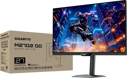 Монитор Gigabyte 27" M27Q2 QD черный IPS LED 0.5ms 16:9 HDMI