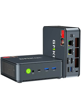 Мини-ПК GMKtec M6ULTRA, AMD Ryzen 5 7640HS/16 ГБ DDR5/512 ГБ SSD/AMD Radeon Graphics/Windows 11 Pro, черный (M6ULTRA/7640HS/16+512GB)