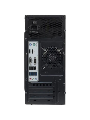 Системный блок Amur Нарвал A5A14 MT, AMD Ryzen 5 3400G / 8 ГБ DDR4 / 256 ГБ SSD / AMD Radeon Graphics / Без ОС / Клавиатура, мышь, черный (2169402)