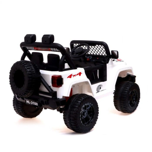 Электромобиль «Джип», цвет белый