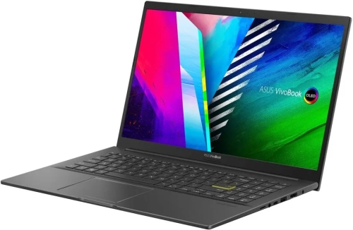 Ноутбук ASUS VivoBook 15 OLED K513EA-L11950, 15.6", Intel Core i5 1135G7 2.4ГГц, 4-ядерный, 16ГБ DDR4, 512ГБ SSD, Intel Iris Xe graphics , без операционной системы, черный