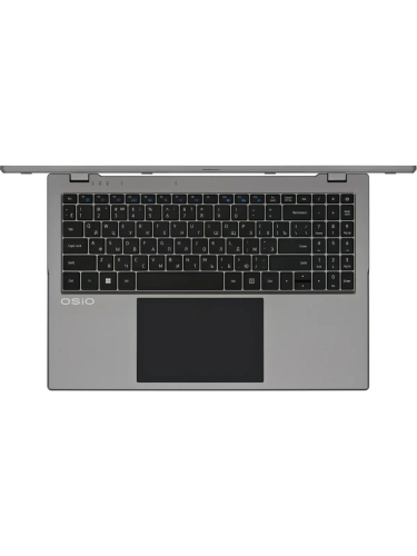 Ноутбук OSiO BaseLine B150i, 15.6" (1920x1080) IPS/Intel Processor N100/6 ГБ DDR4/256 ГБ SSD/Intel UHD Graphics/Без системы, Серебристый (B150i-012s)