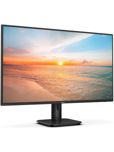 Монитор Philips 27E1N2100A 27" 1920x1080, WLED, 16:9, IPS, 300cd, 4ms, 1500:1, 178/178, VGA, HDMI, 120Hz, Speakers, Tilt, Internal, VESA, Black, 3y