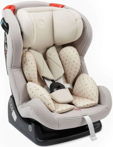 Характеристики Автокресло детское Happy Baby Passenger V2, stone, серый, 0/1/2