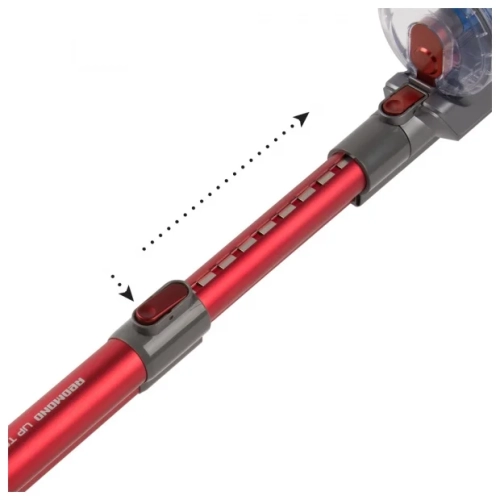 Пылесос REDMOND RV-UR361, серый/красный
