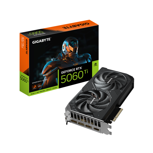 Видеокарта PCIE16 RTX5060TI 16GB GV-N506TWF2OC-16GD GIGABYTE