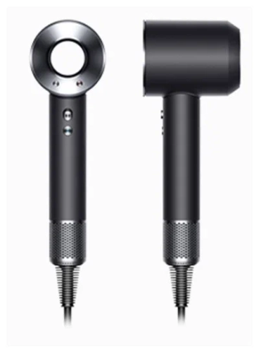 Фен Dyson Supersonic HD07, черный/серебристый