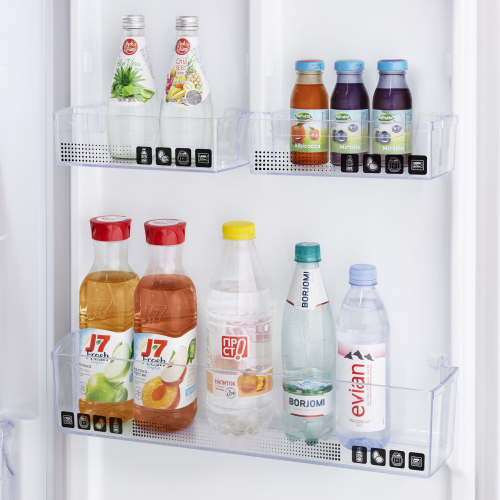 Двухкамерный холодильник Maunfeld MFF195NFIW10