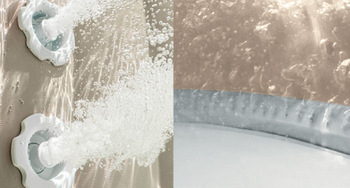 СПА-бассейн Intex 28472 196х71см "Chevron Deluxe" 1098л, квадратный, аэромассаж