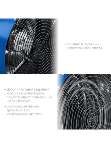 Электрическая тепловая пушка ЗУБР ТП-П15