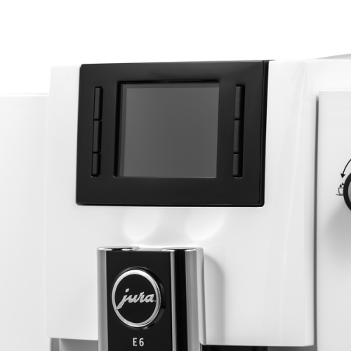 Кофемашина Jura E6 Piano White (15378)