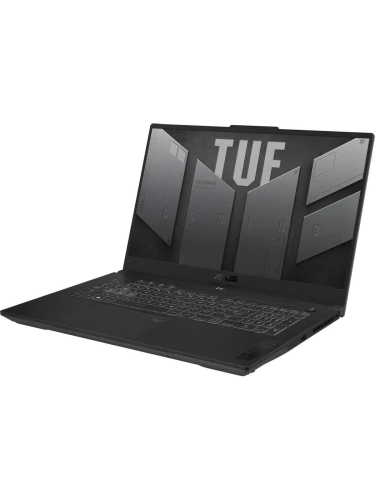 Ноутбук ASUS TUF Gaming A17 FA707NUQ-HX010, 17.3" (1920x1080) IPS 144 Гц/AMD Ryzen 7 170/16 ГБ DDR5/512 ГБ SSD/NVIDIA GeForce RTX 4050 для ноутбуков (6 Гб)/Windows 11 Pro, Серый (90NR0QH5-M000D0_Win11P)