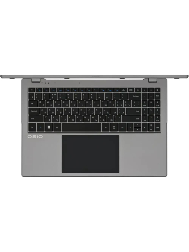 Ноутбук OSiO BaseLine B150i, 15.6" (1920x1080) IPS/Intel N200/8 ГБ DDR4/512 ГБ SSD/Intel UHD Graphics/Без системы, Серебристый (B150I-009S)