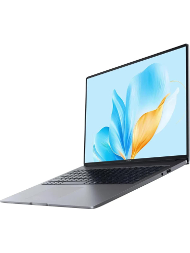 Ноутбук Honor MagicBook X16 2025, 16" (1920x1200) IPS/Intel Core i3-1315U/8 ГБ LPDDR4X/512 ГБ SSD/Intel UHD Graphics/Без системы, Серый (5301ALXS)