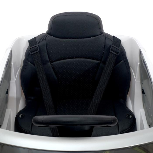 Электромобиль Audi Q8, EVA колеса, кожаное сидение, цвет белый