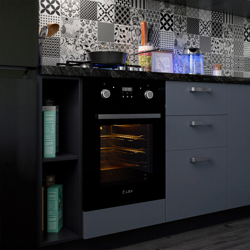 Духовой шкаф электрический LEX EDP 4571  BL 