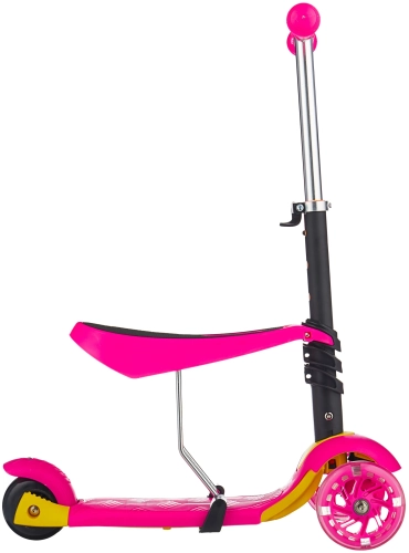 Детский 3-колесный самокат Navigator Т59525, розовый