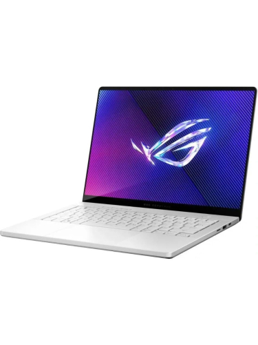 Ноутбук ASUS ROG Zephyrus G14 GA403GM-SY021, 14" (2880x1800) OLED 120 Гц/AMD Ryzen AI 9 465/32 ГБ LPDDR5X/1024 ГБ SSD/NVIDIA GeForce RTX 5060 для ноутбуков (8 Гб)/Без системы, Белый (90NR0QL2-M000W0)
