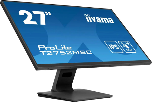 Монитор Iiyama 27" ProLite T2752MSC-B1 черный IPS LED