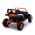 Электромобиль «БАГГИ», АКБ 24V, монитор, EVA колеса, кожаное сидение, цвет оранжевый