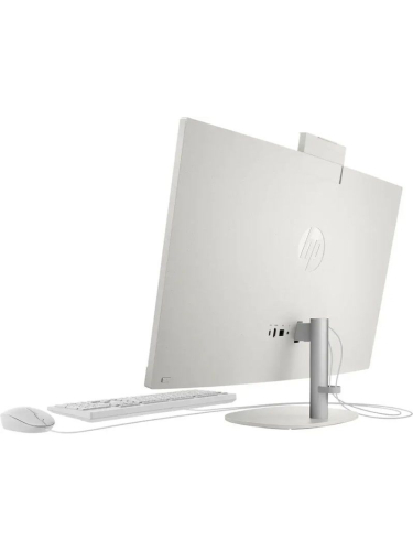 Моноблок HP 27-CR1005, 27" (1920x1080) IPS/Intel Core Ultra 5 125U/16 DDR5/512 ГБ SSD/Intel Graphics/Без ОС/Клавиатура, мышь, Белый (CW2V2PA)