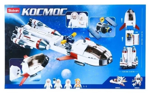 Конструктор Космос «Пусковая ракета», 468 деталей