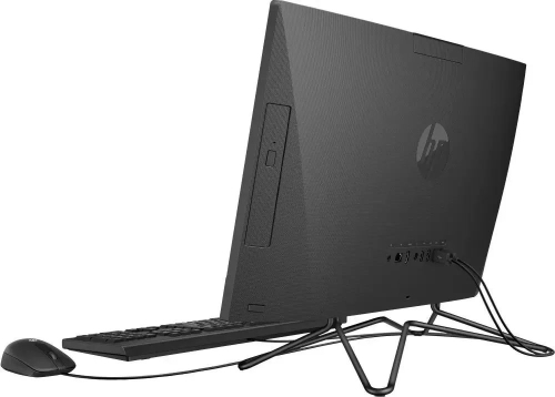 Моноблок HP 200 G4 21.5" Full HD i5 1235U (1.3) 16Gb SSD512Gb Iris Xe DVDRW CR Win 11P, клавиатура мышь Cam черный