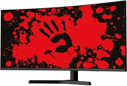 Монитор Bloody 34" MN340W UWQHD VA LED черный
