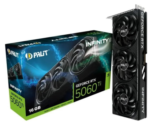 Видеокарта PCIE16 RTX5060TI 16GB PA-RTX5060Ti INFINITY 3 16GB PALIT