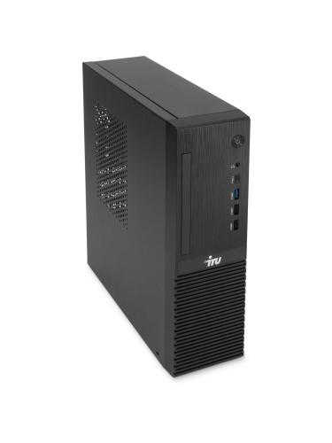 Системный блок iRU Planio 310H6SFC SFF, Intel Core i5-13400F/16 ГБ DDR4/512 ГБ SSD/NVIDIA GeForce GT 610 (2 Гб)/Windows 11 Pro, черный (2153501)
