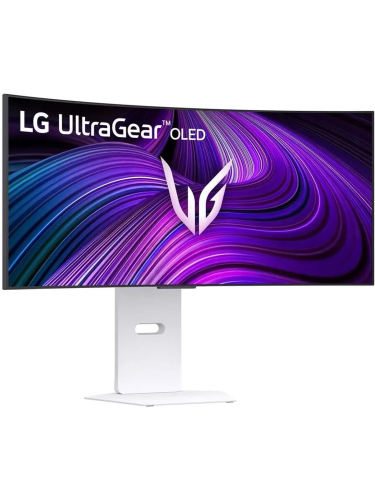 Монитор LG 34" UltraGear 34GX90SA-W белый QLED LED 21:9 HDMI M/M матовая HAS 275cd 178гр/178гр 3400x1440 240Hz DP 2K USB 10.4кг