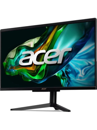 Моноблок Acer Aspire C24-1610, 23.8" (1920x1080) IPS / Intel Core i3-N305 / 8 DDR5 / 512 ГБ SSD / Intel UHD Graphics / Windows 11 Home / Клавиатура, мышь, Черный (DQ.BLCCD.007)