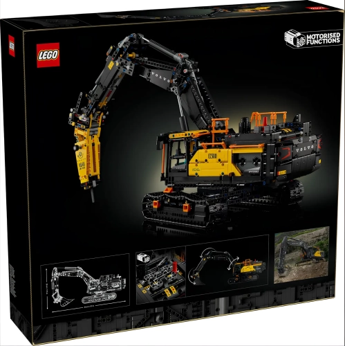 Конструктор LEGO Technic 42215 Гибридный экскаватор Volvo EC500