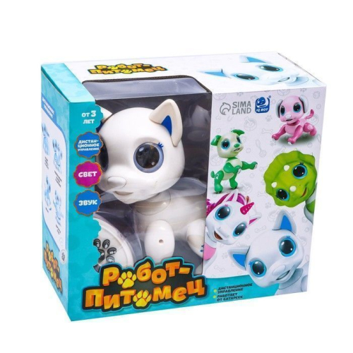 Робот - питомец, радиоуправляемый «Щенок», световые и звуковые эффекты Робот - питомец, радиоуправляемый «Щенок», световые и звуковые эффекты