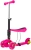 Детский 3-колесный самокат Navigator Т59525, розовый Детский 3-колесный самокат Navigator Т59525, розовый