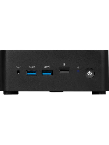 Мини-ПК MSI Cubi NUC 1M-043XRU, Intel Core 7 150U / 16 ГБ DDR5 / 512 ГБ SSD / Intel Graphics / Без ОС, черный (9S6-B0B111-408)