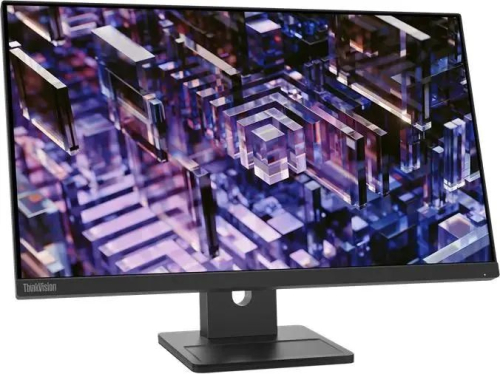 Монитор Lenovo 23.8" ThinkVision E24q-30 2560x1440 IPS LED черный 63ECGAT2UK