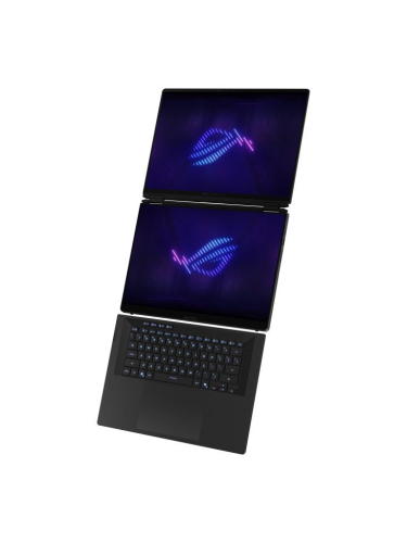 Ноутбук ASUS ROG Zephyrus Duo 16 GX651AR-SR058W, 16" (2880x1800) OLED 120 Гц/Intel Core Ultra 9 386H/32 ГБ LPDDR5X/1024 ГБ SSD/NVIDIA GeForce RTX 5070 Ti для ноутбуков (12 Гб)/Windows 11 Home, Черный (90NR0NT2-M00520)