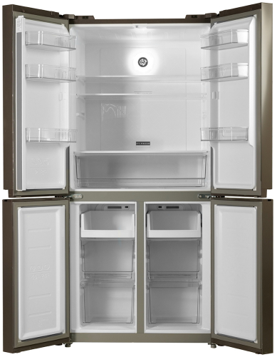 Холодильник Side-by-Side Centek CT-1756 NF Beige Glass