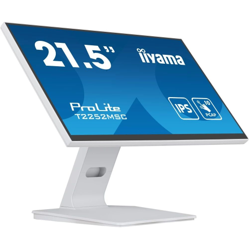 Монитор Iiyama 21.5" ProLite T2252MSC-W2 FHD IPS LED белый