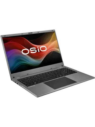 Ноутбук OSiO BaseLine B150i, 15.6" (1920x1080) IPS/Intel N200/8 ГБ DDR4/512 ГБ SSD/Intel UHD Graphics/Без системы, Серебристый (B150I-009S)