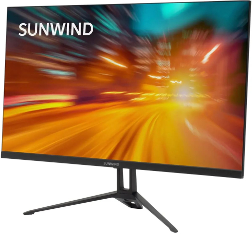 Монитор SunWind 23.8" SUN-M24BA107 черный