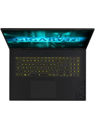 Ноутбук Gigabyte Gaming A18 GA83H, 18" (2560x1600) IPS 165 Гц/AMD Ryzen AI 7 260/16 ГБ DDR5/1024 ГБ SSD/NVIDIA GeForce RTX 5060 для ноутбуков (8 Гб)/Без системы, Черный (3VHK3KZC94SD)