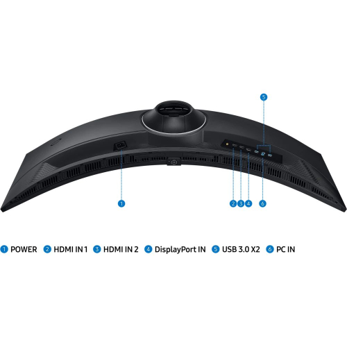 Монитор Samsung 49" Odyssey G9 S49CG954EIXCI черный VA