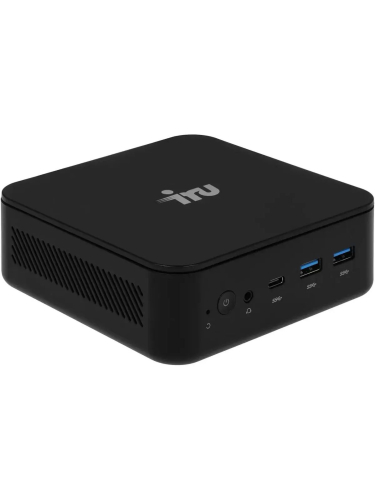 Мини-ПК iRU Planio 325, AMD Ryzen 5 3500U/8 ГБ DDR4/256 ГБ SSD/AMD Radeon Graphics/Без ОС, черный (2180213)