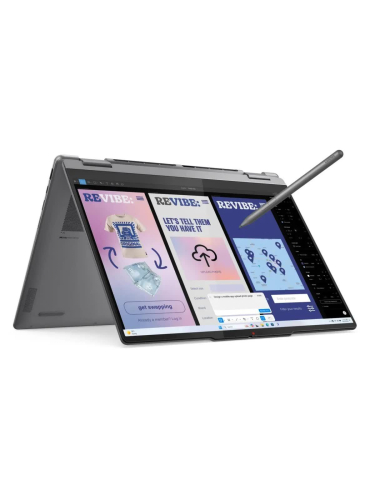 Ноутбук Lenovo Yoga 7 2-in-1 14ILL10, 14" (1920x1200) OLED/Intel Core Ultra 7 256V/16 ГБ DDR5/1024 ГБ SSD/Intel Arc 140V/Без системы, Серый (83JQ003FRK) Ноутбук Lenovo Yoga 7 2-in-1 14ILL10, 14" (1920x1200) OLED/Intel Core Ultra 7 256V/16 ГБ DDR5/1024 ГБ SSD/Intel Arc 140V/Без системы, Серый (83JQ003FRK)