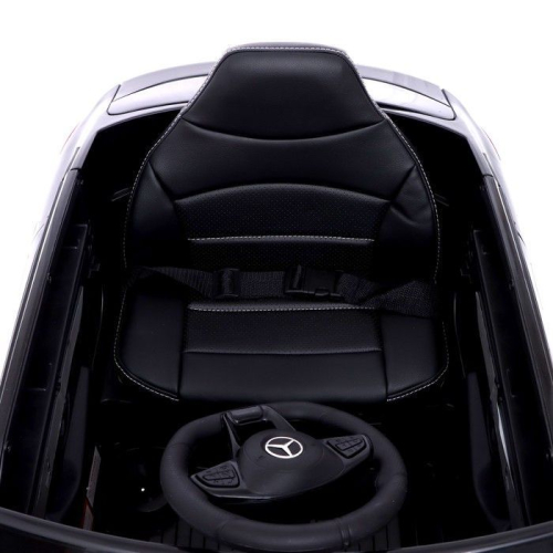 Электромобиль MERCEDES-BENZ GLC COUPE, EVA колеса, кожаное сидение, цвет чёрный