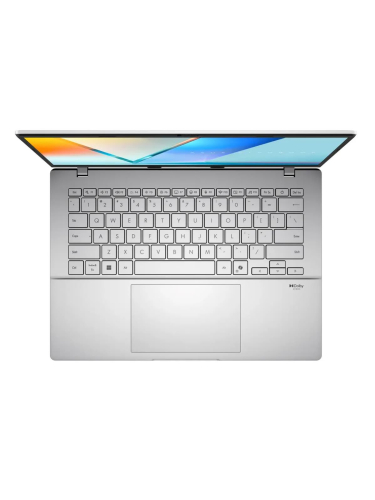Ноутбук ASUS VivoBook S14 S3407CA-LY098, 14" (1920x1200) IPS/Intel Core Ultra 5 225H/16 ГБ DDR5/512 ГБ SSD/Intel Arc Graphics/Без системы, Серебристый (90NB16J1-M00770)